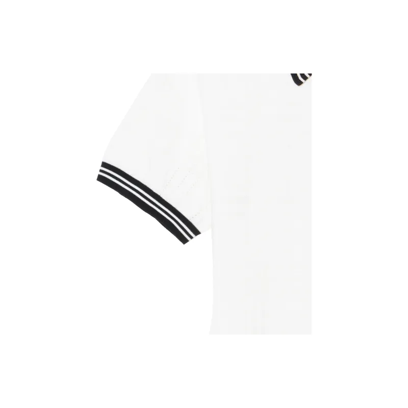 Burberry Check Stripe trim Polo Dress-5