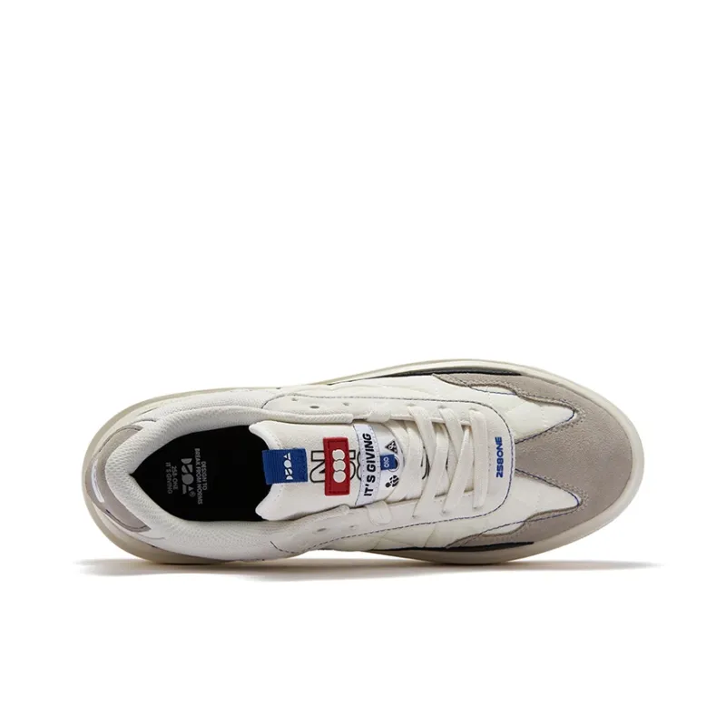 0592 German Army Trainers T Trainers Height Increasing Low Top Skateboard Shoes Unisex Ecru Fall Winter-2