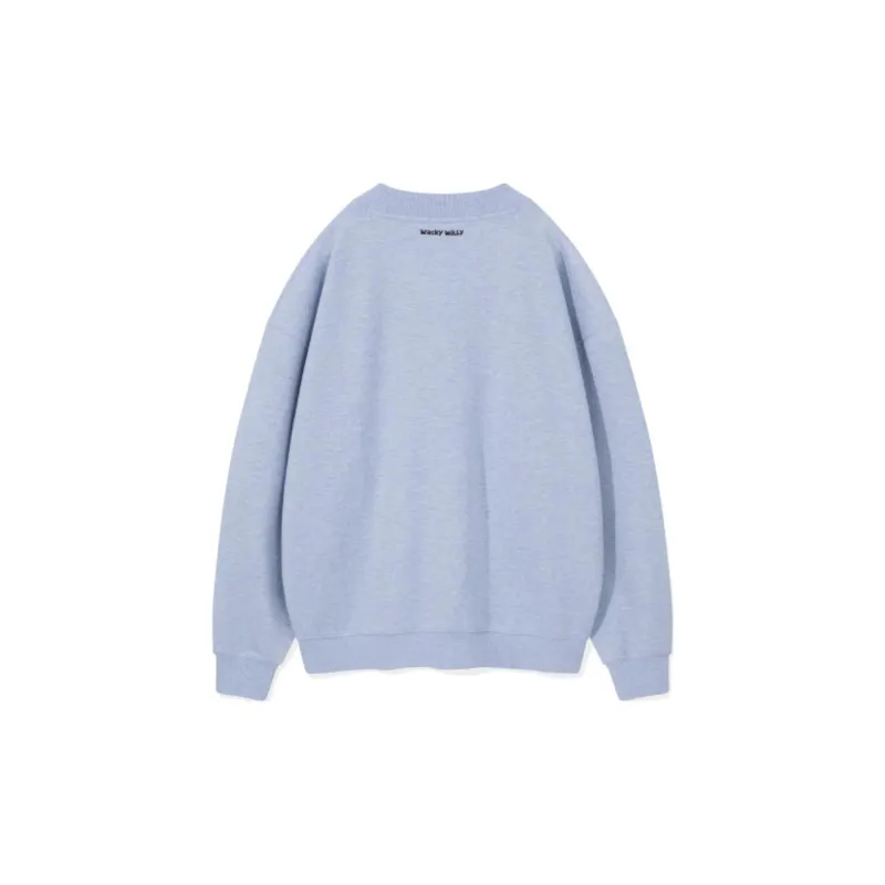 Wacky Willy FW24 Knitwear Unisex Blue-1