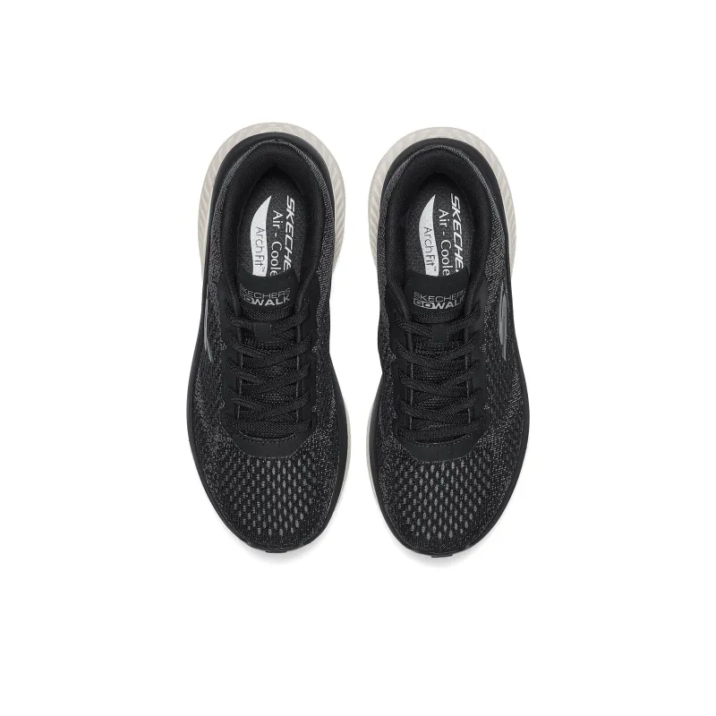 Skechers WOMEN'S GO WALK Wear Resistant Low Top Casual Shoes Women's Black-3