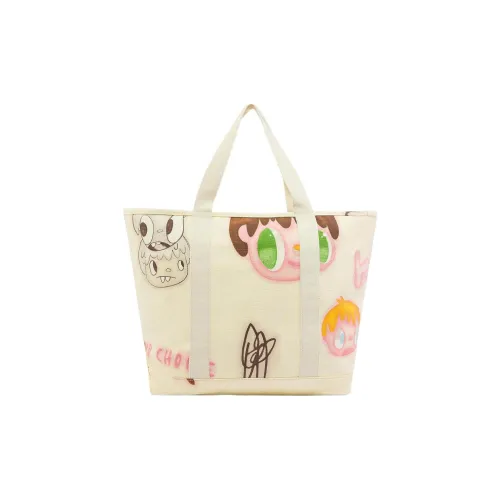 Vans Canvas Handbag Regular Unisex Beige Yellow