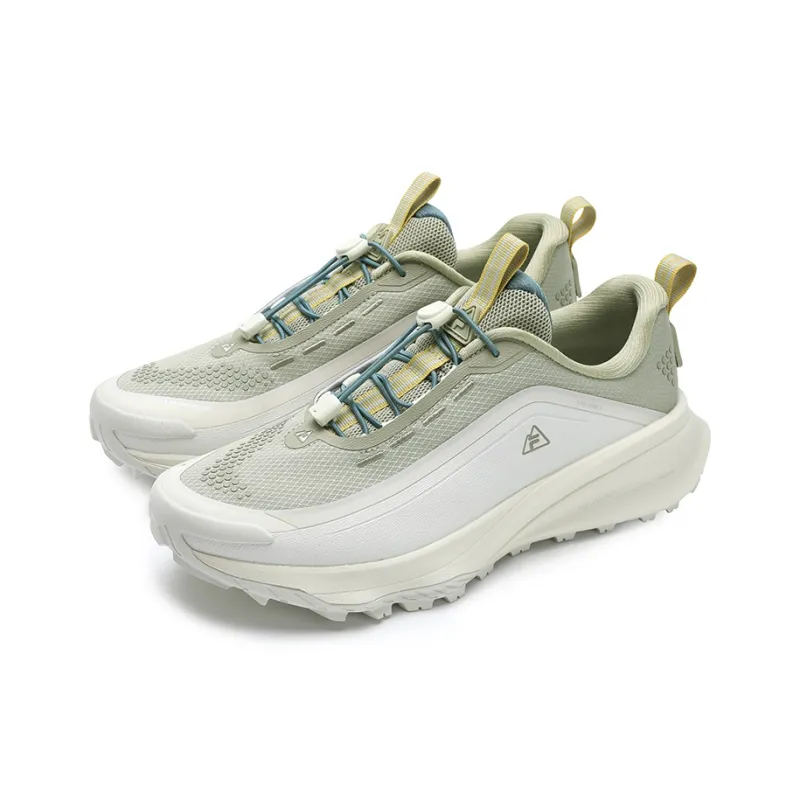 FILA Cushioning Low-Top Outdoor Shoes Men's White Green-1