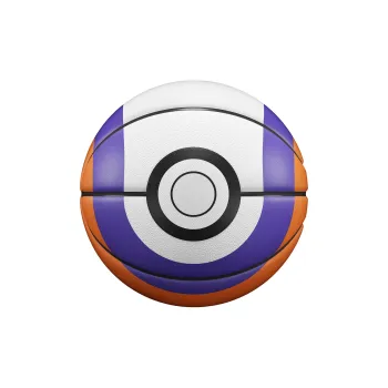 VEIDOORN x Pokemon PU Basketball Orange Purple Size 7 Ball Street Training Competition Weighted Unisex