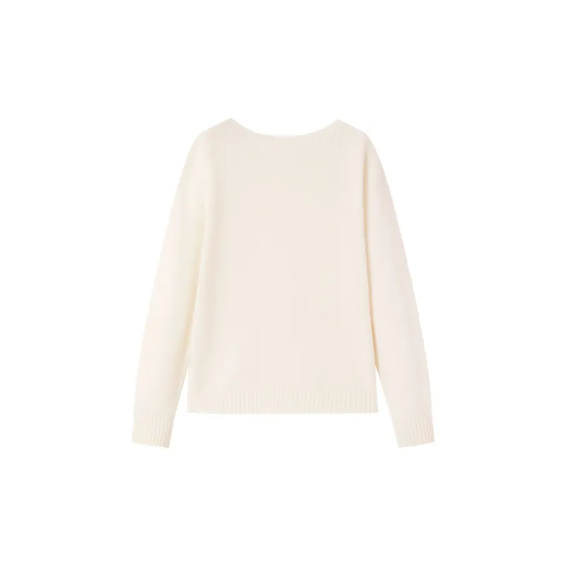 XIANGYING Sweaters Women's Ecru-1