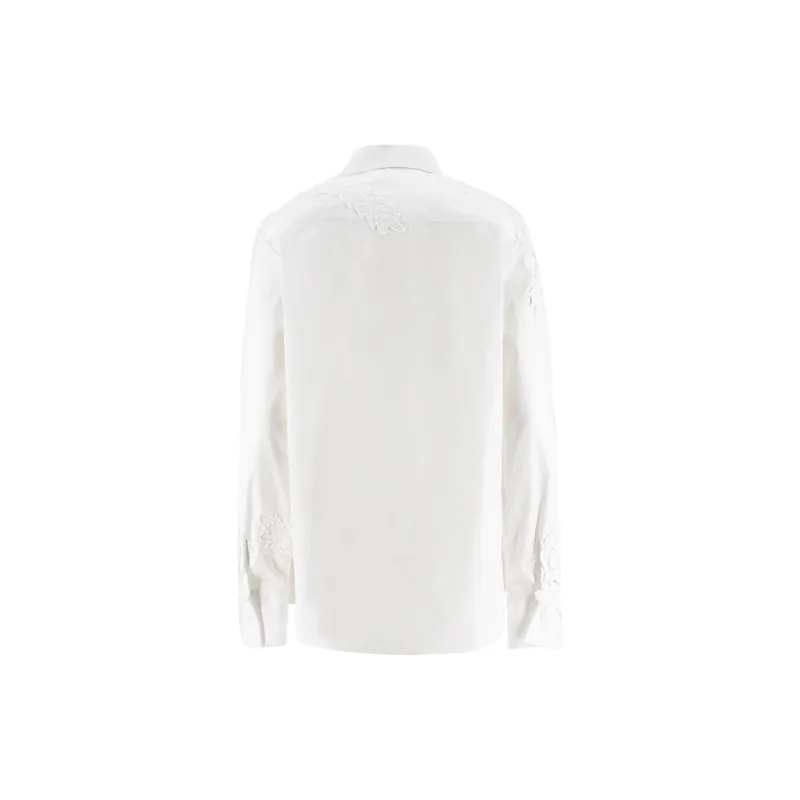 ERMANNO SCERVINO Floral appliqué Shirt-1