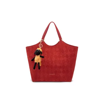 CLEVER& KETCH PU Handbag Large Size Women's Multicolor