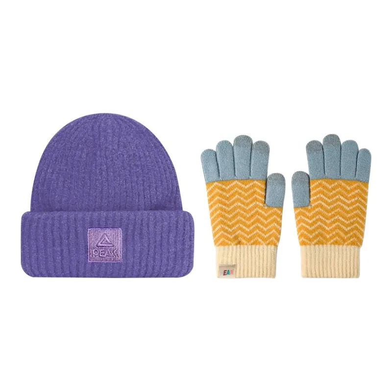 PEAK Acrylic Knit Gloves Unisex-5