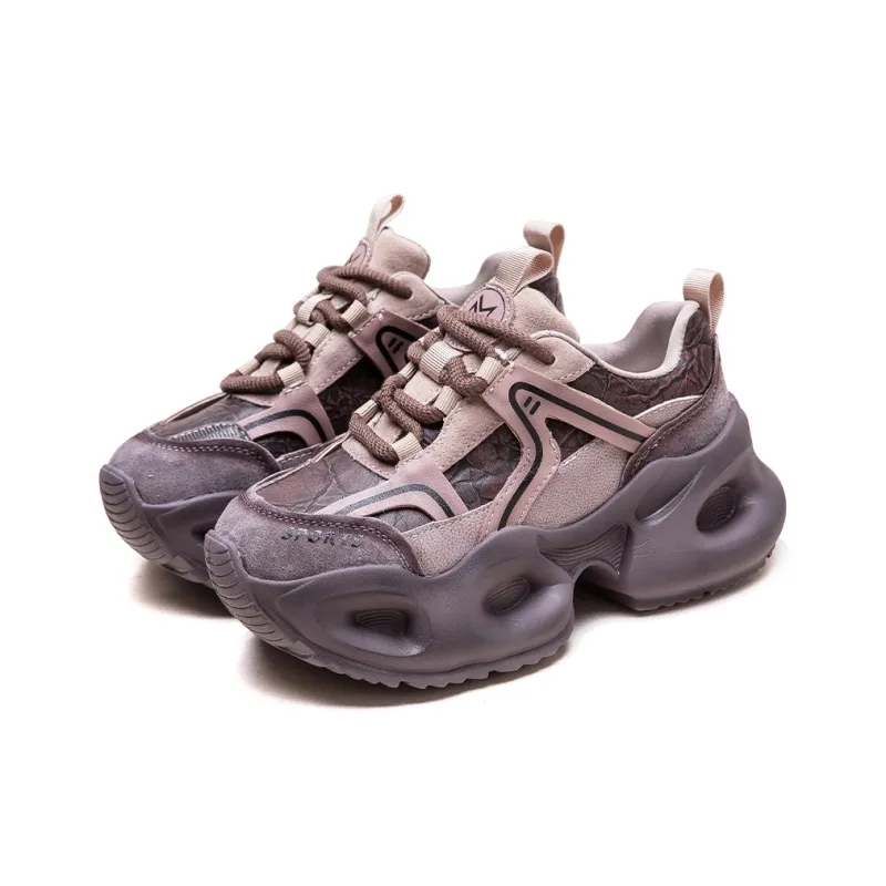 Jay Height Increasing Low Top Chunky Sneakers Women's-6