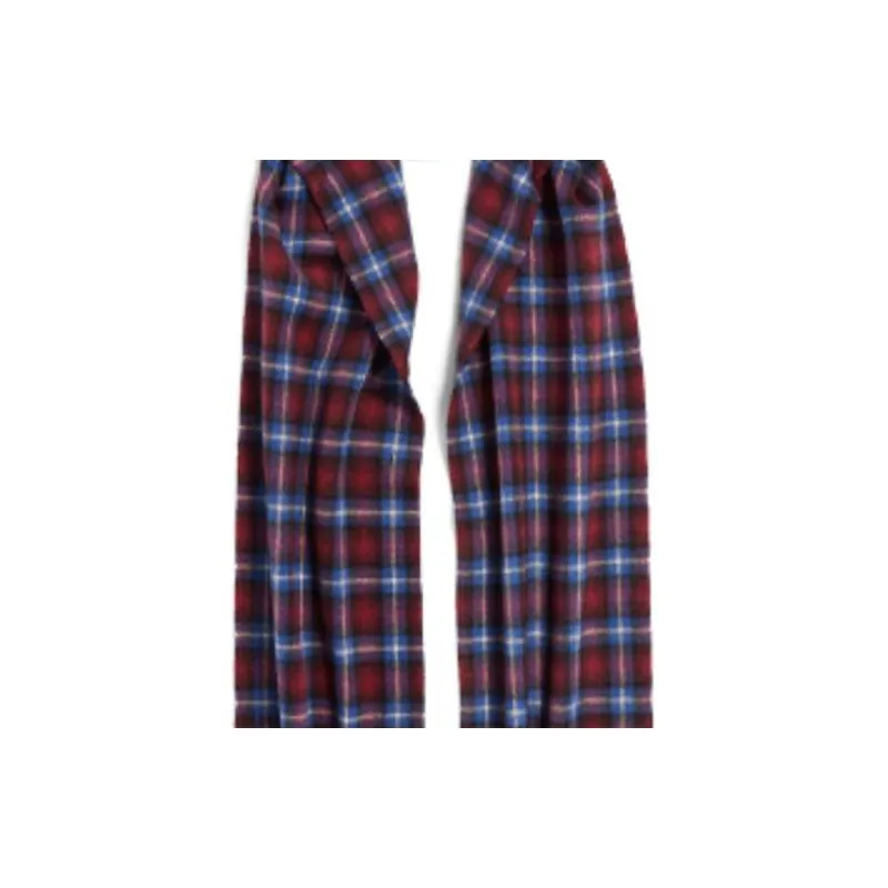 Balenciaga Wool Knit Scarves Unisex Red/Blue-2