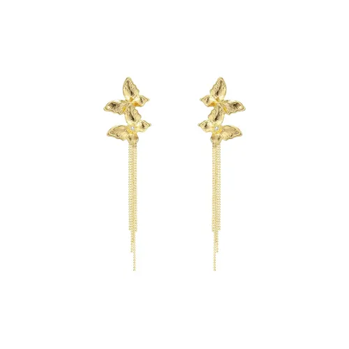 Peach Tea Copper Earrings Women's