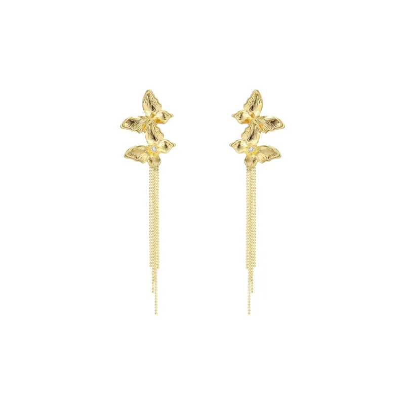 Peach Tea Copper Earrings Women's-0