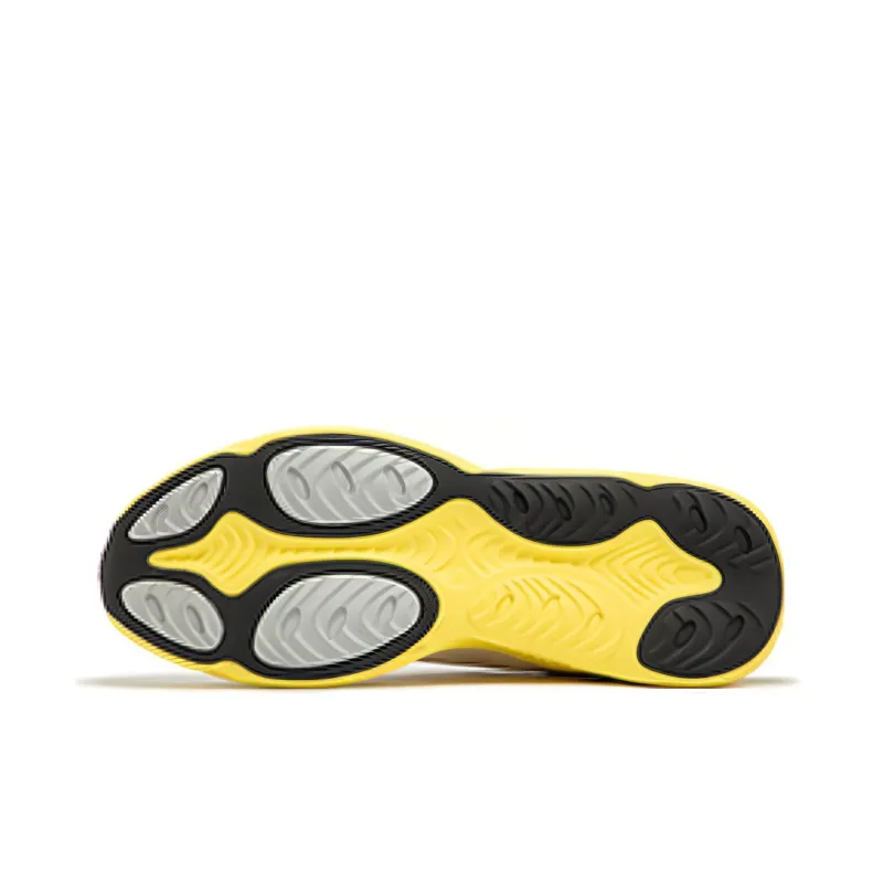 361° Cushioned Slip-Resistant Breathable Low-Top Running Shoes Men's Yellow-2
