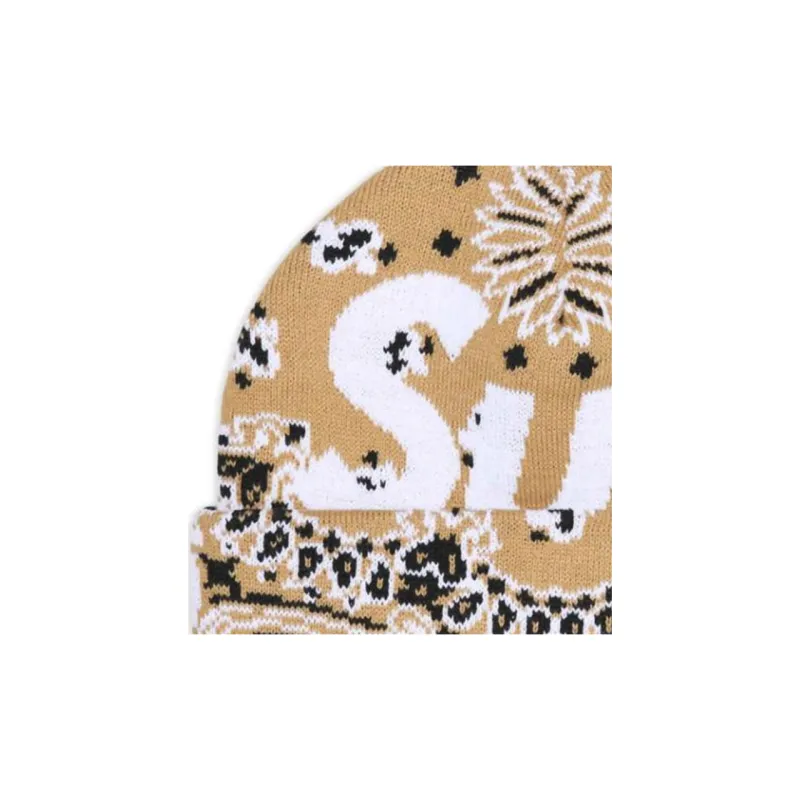 Supreme Bandana Big Logo Beanie-2