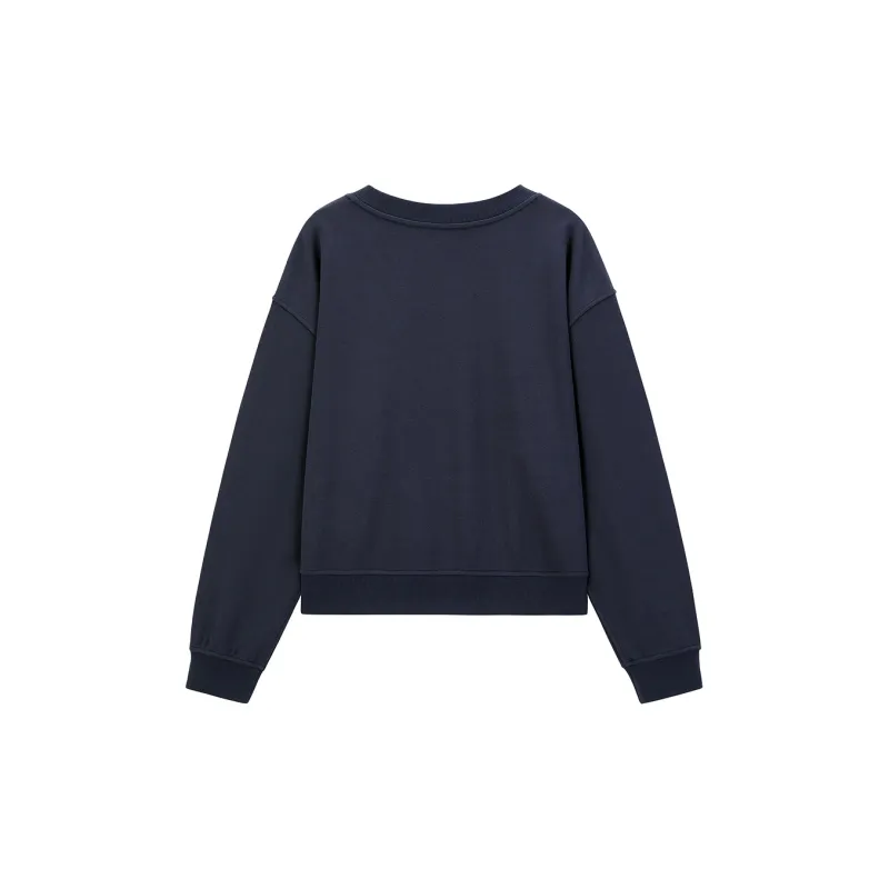 LEDIN Sweatshirts Women's Navy In Stock-1