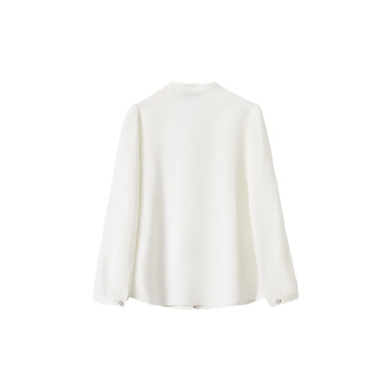 XIANGYING Shirts Women's White-1