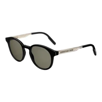 DIOR Oval Sunglasses Men's Black