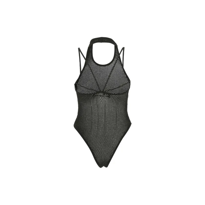 ANDREĀDAMO Open Knit Scoop Neck Tank Top-1