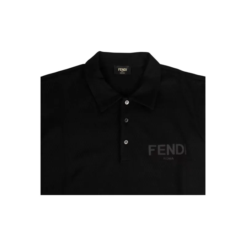 FENDI Net Logo Polo-2