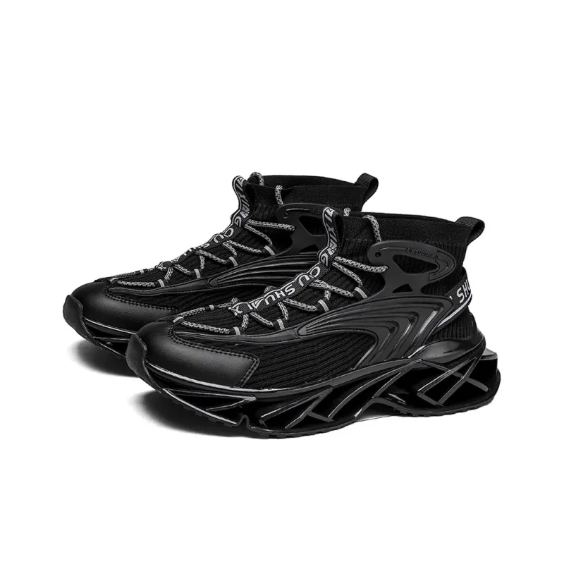 Meiretu Cushioning And Abrasion Resistant Coverage Low Top Casual Shoes Men's-1