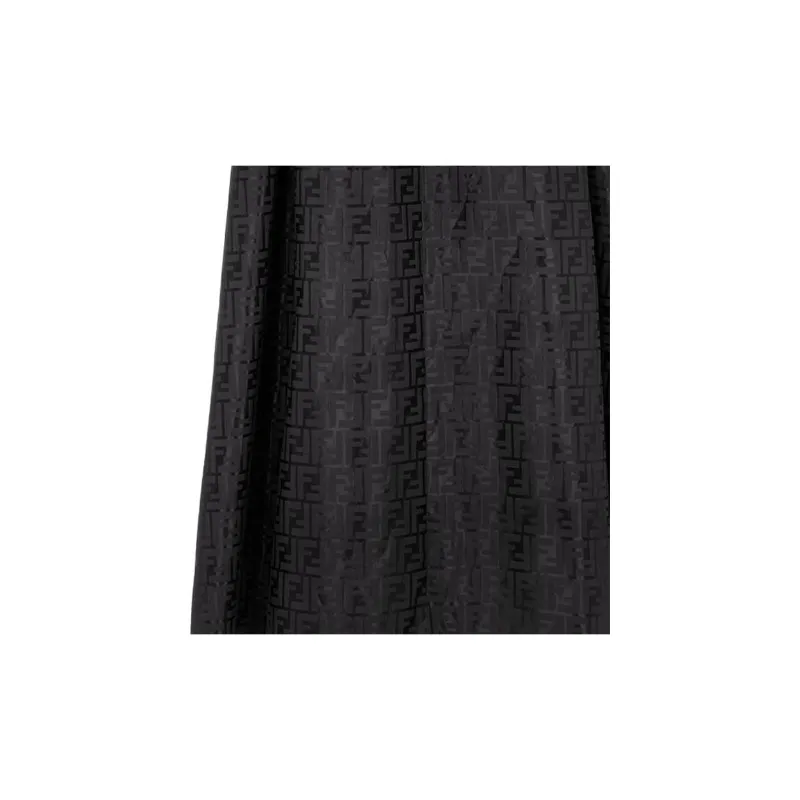 FENDI Ff Jacquard Trench Coat-4