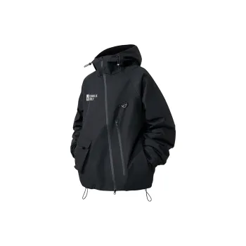 CHARLIE GOLF Water Resistant Windproof Breathable Wear Resistant Windbreaker Jacket Unisex
