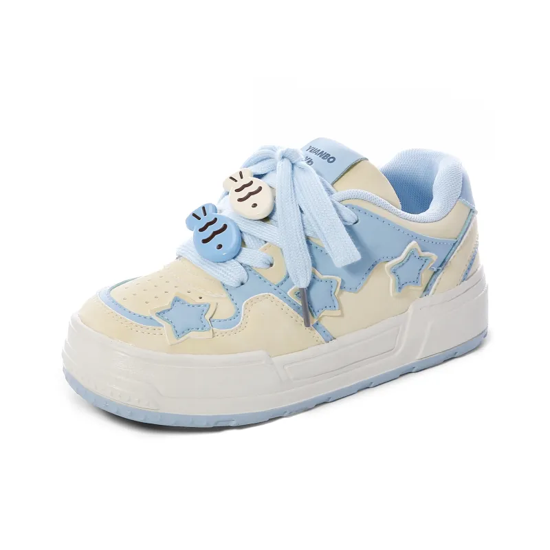 Lovely You Lightweight Anti-Slip Low-Top Skateboard Shoes Women's-13