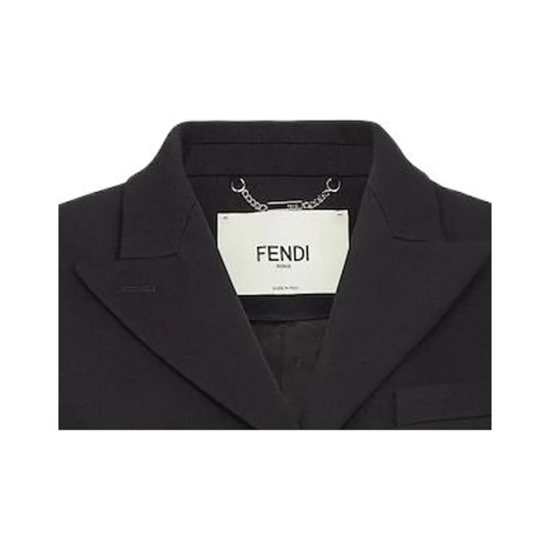 FENDI FW24 Jacket Women's Black-3