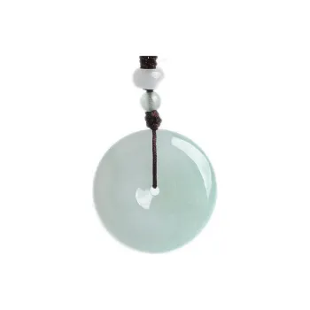Oushuo Jewelry Ice Glutinous Jadeite Necklaces Unisex