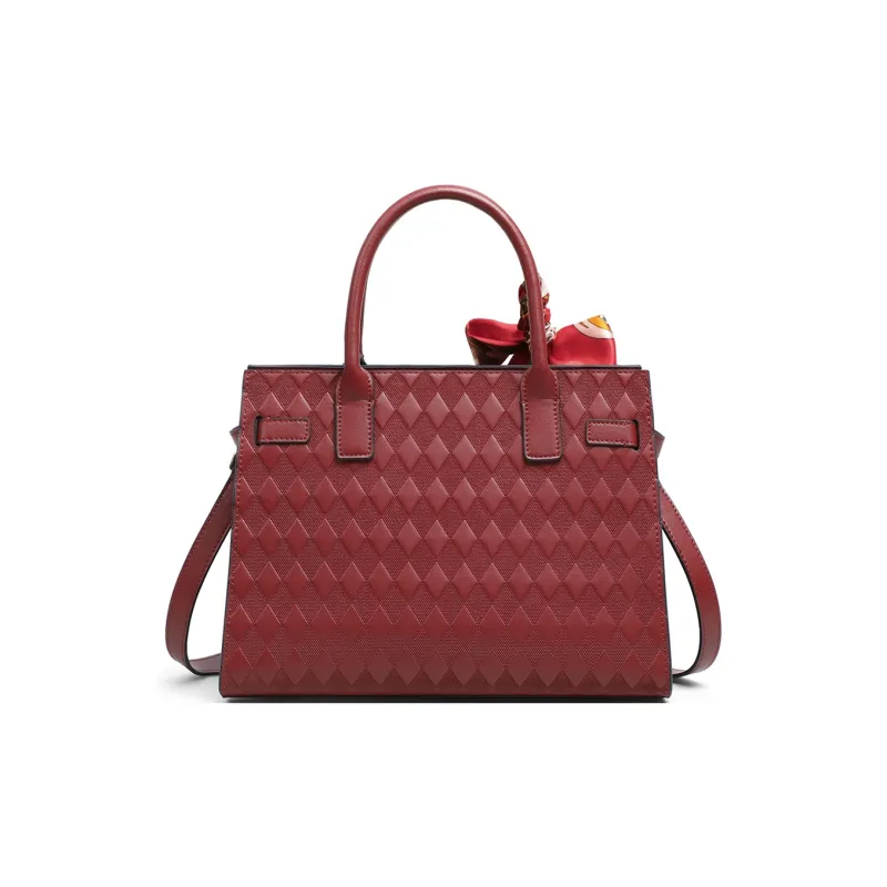 COMELY Cow Leather Handbags Shoulder Bag Crossbody Bag Regular Women's Burgundy-4