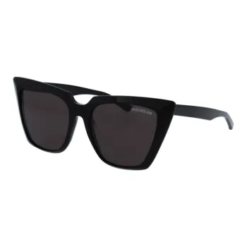 Balenciaga Acetate Cat Eye Sunglasses Women's Black