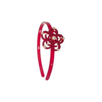 ALEXANDRE DE PARIS Jade Inlay Headband Hair Accessories Headwear Women's