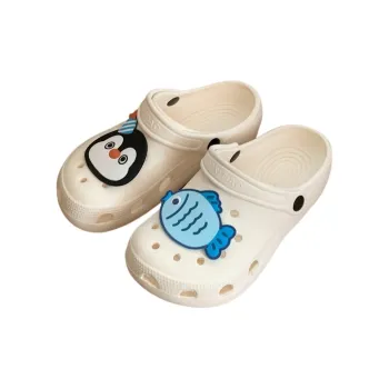 Thin Strips Slippers Unisex, Cream White