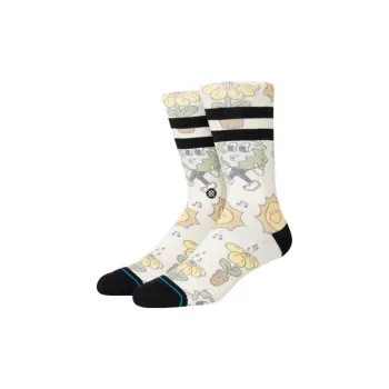 Stance Mid Calf Socks Unisex Ecru
