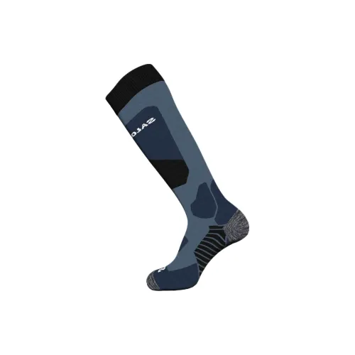 SALOMON S/ACCESS Ski Socks Unisex 1 Pack Copenhagen Blue/Sargassum Sea/White