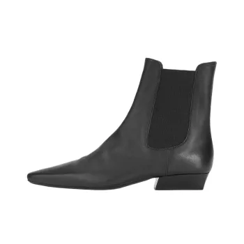 Staud Wally Short Chelsea Boots Women's Black