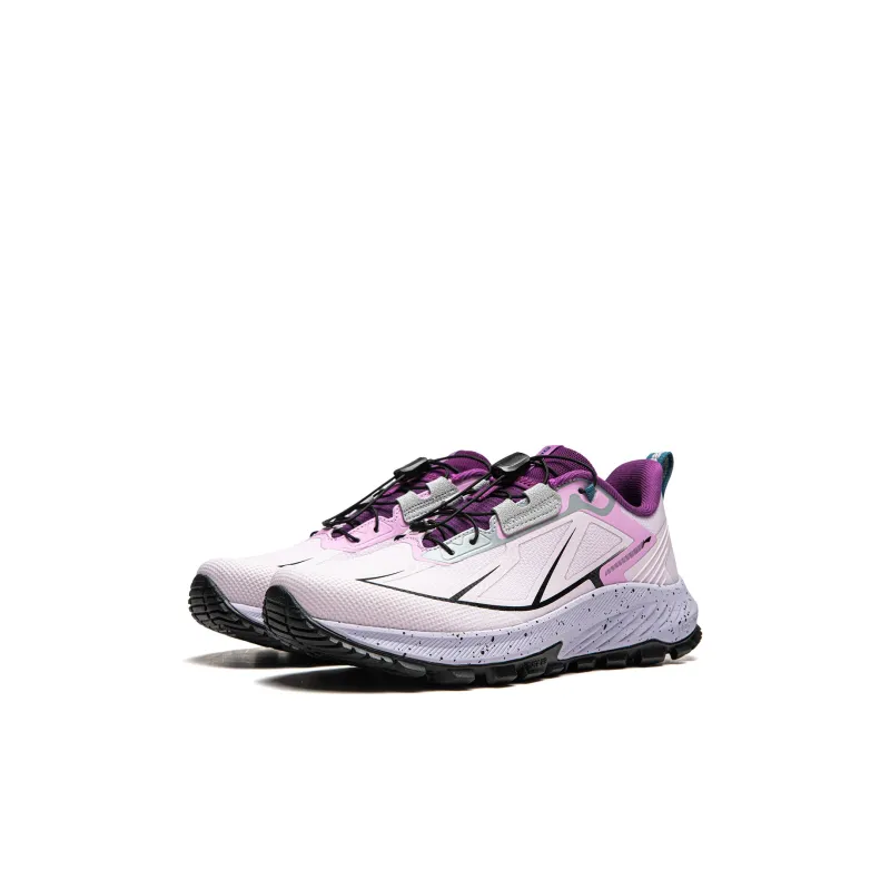 LINING YOUNG Outdoor Low Top Kids' Running Shoes Light Misty Purple / Light Orchid Purple Kids'-2