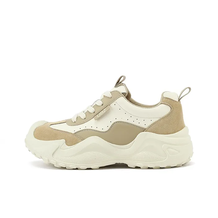 UBZ Slip Resistant Low Top Chunky Sneakers Women's-0