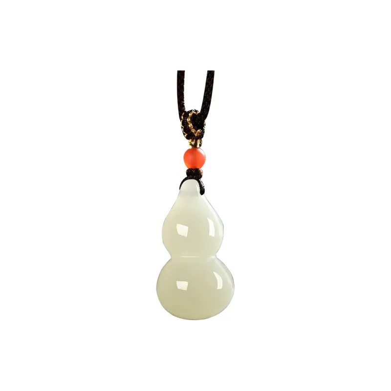KUNYUYAO Hetian Jade Pendants Pale Greenish White Jade Unisex-9