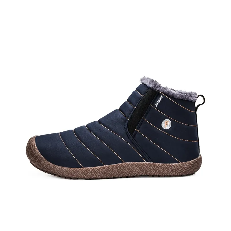 King Jinmai Warm Short Snow Boots Unisex-4