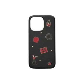 CARTIER Leather Material Easy To Use And Durable Phone Cases For IPhone 13 Quiet Luxury