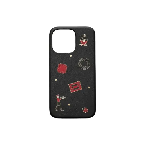 CARTIER Leather Material Easy To Use And Durable Phone Cases For IPhone 13 Quiet Luxury