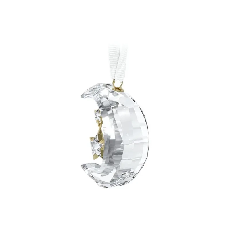 Swarovski Faux Crystal Metal Pendants Unisex Silver-2