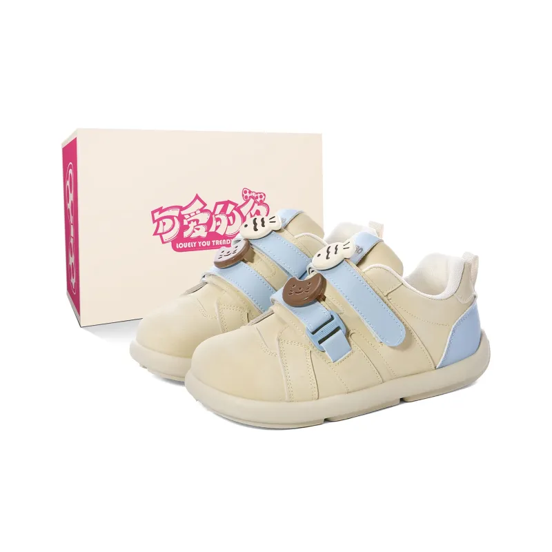Lovely You Lightweight Anti-Slip Low-Top Skateboard Shoes Women's-6