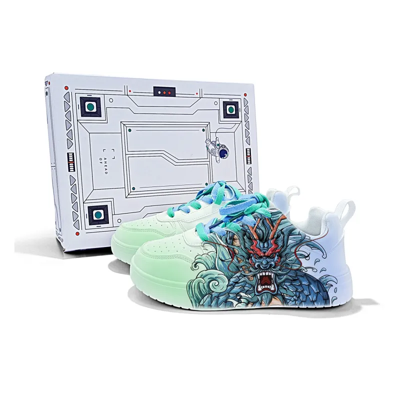 Cold Cicadas Yesterday Durable Lightweight And Breathable Low-Top Skateboard Shoes Unisex-1