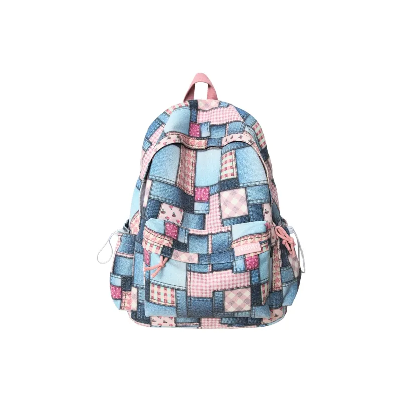SUN ERATH&U Canvas Canvas Bag Backpack Regular Unisex Multicolor-1