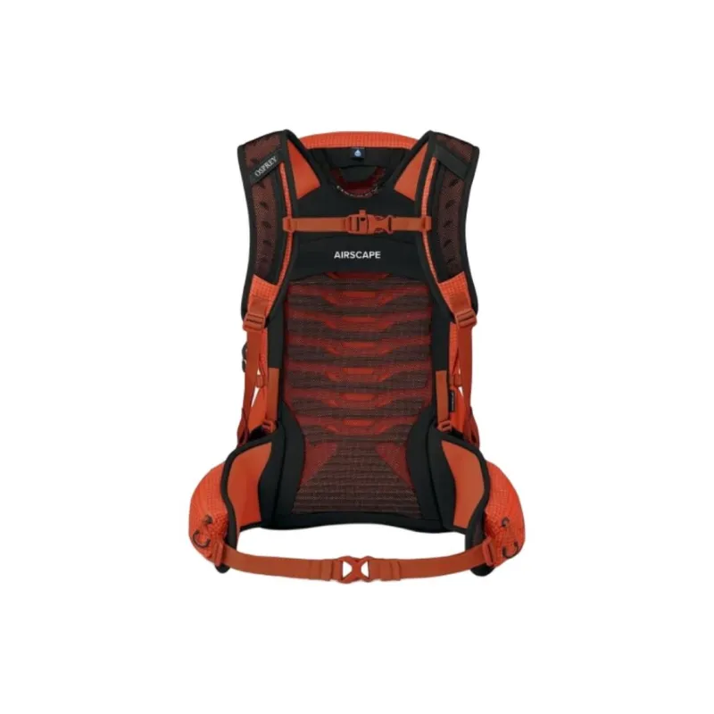 OSPREY Nylon Outdoor Hiking Bag Backpack Regular Unisex Orange Red-3