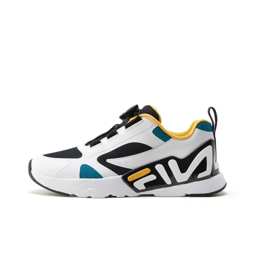 FILA KIDS BOA Breathable Low-Top Kids' Running Shoes White Teenagers