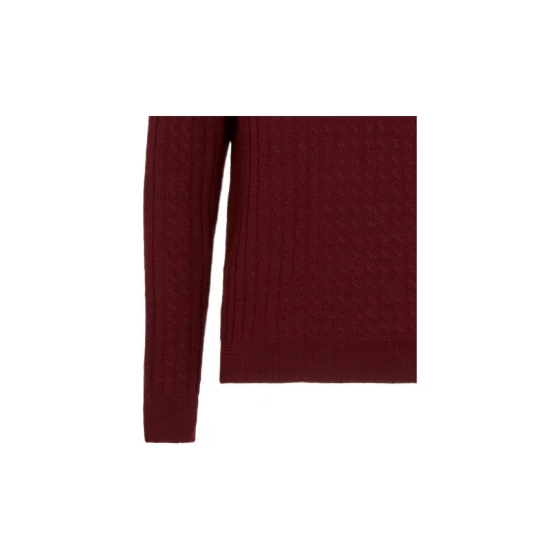 FENDI Sweaters Men Burgundy-4