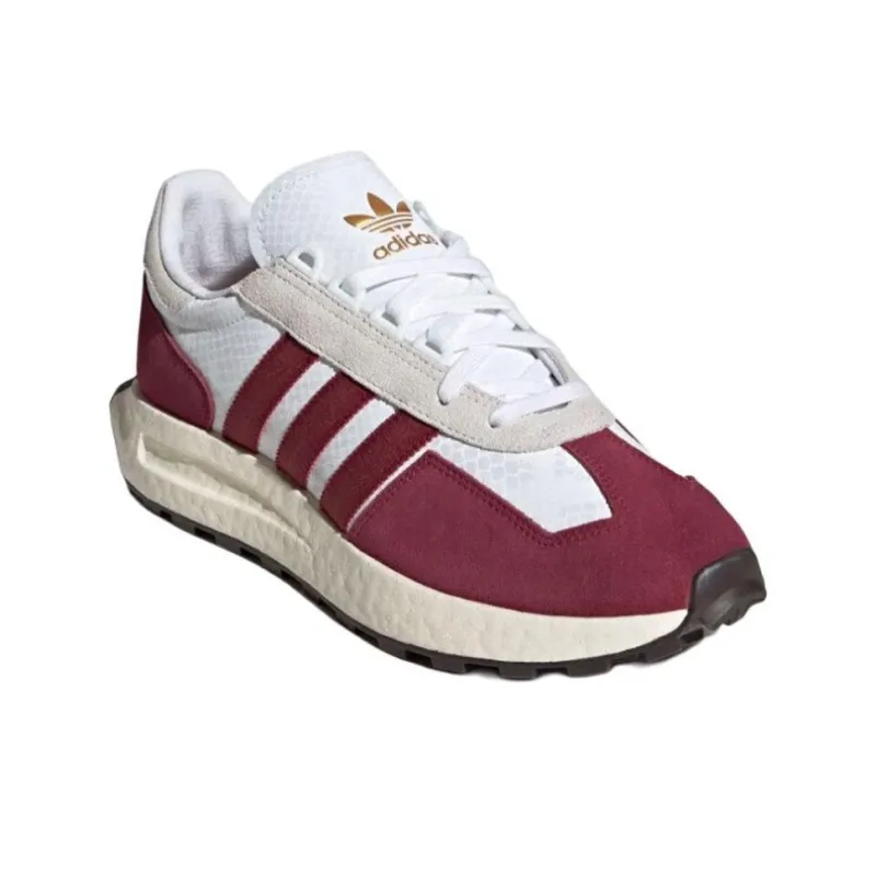 Adidas Originals Retropy E5 Anti Slip Wear Resistant Low Top Running Shoes Unisex Red-2