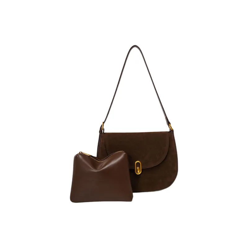 BEMIX PETS Synthetic Leather Shoulder Bag Women's Black-5